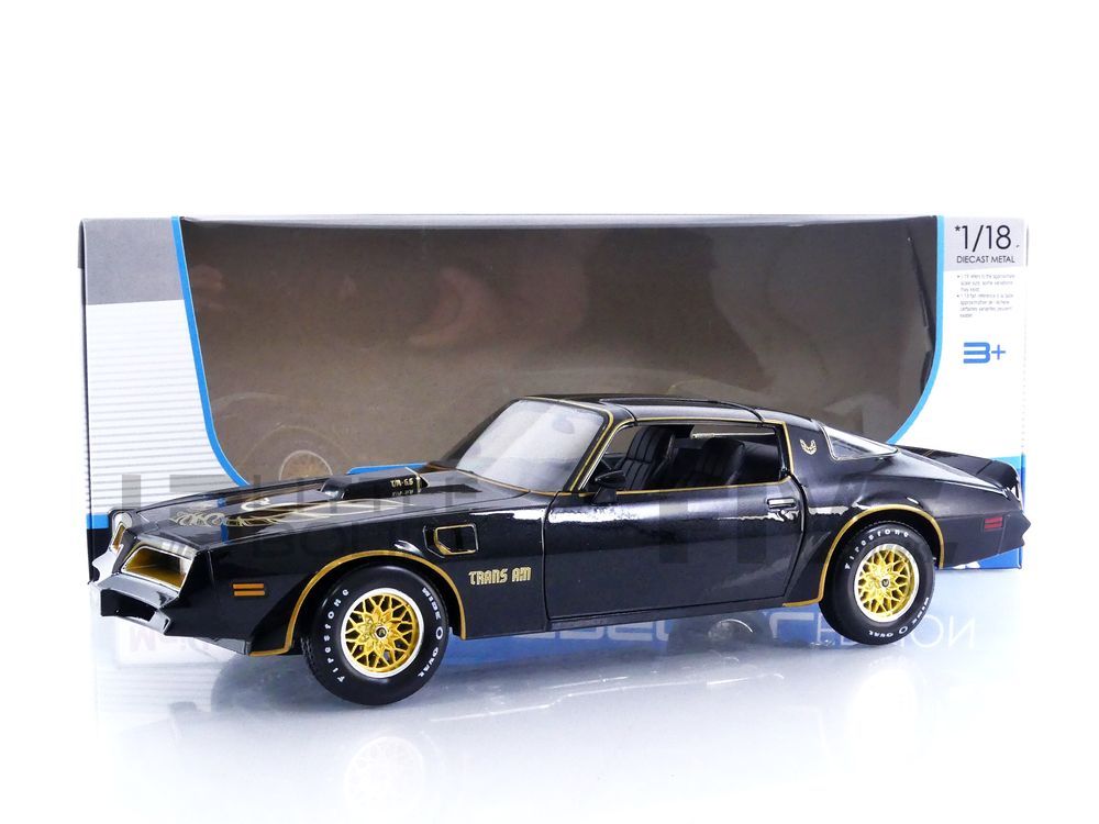 ポンティアックTrans Am 1/18 MAISTO 1/18 - PONTIAC FIREBIRD TRANS AM - 1978 31464BK