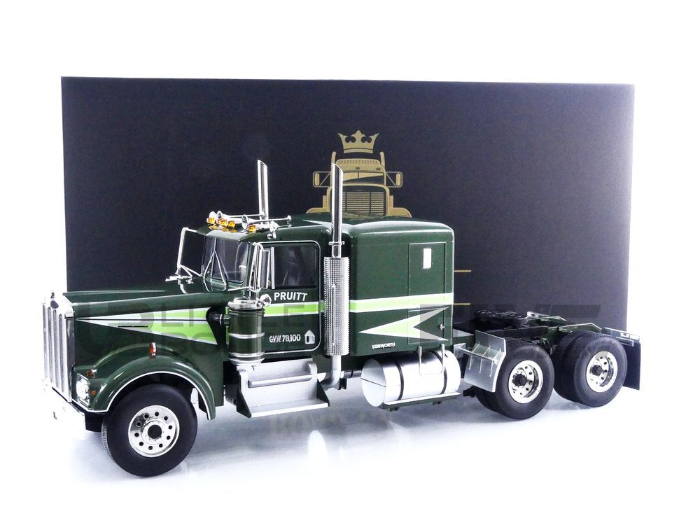 Kenworth W900 Road Kings 180126 – Vert Métallisé 1/18, Série Movin' On