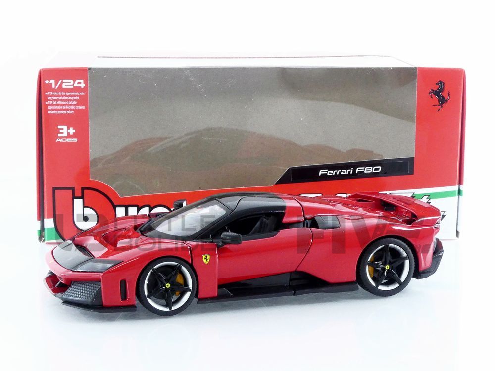 BBURAGO 1/24 - FERRARI F80 - 2024 26034R 4893993260348| eBay