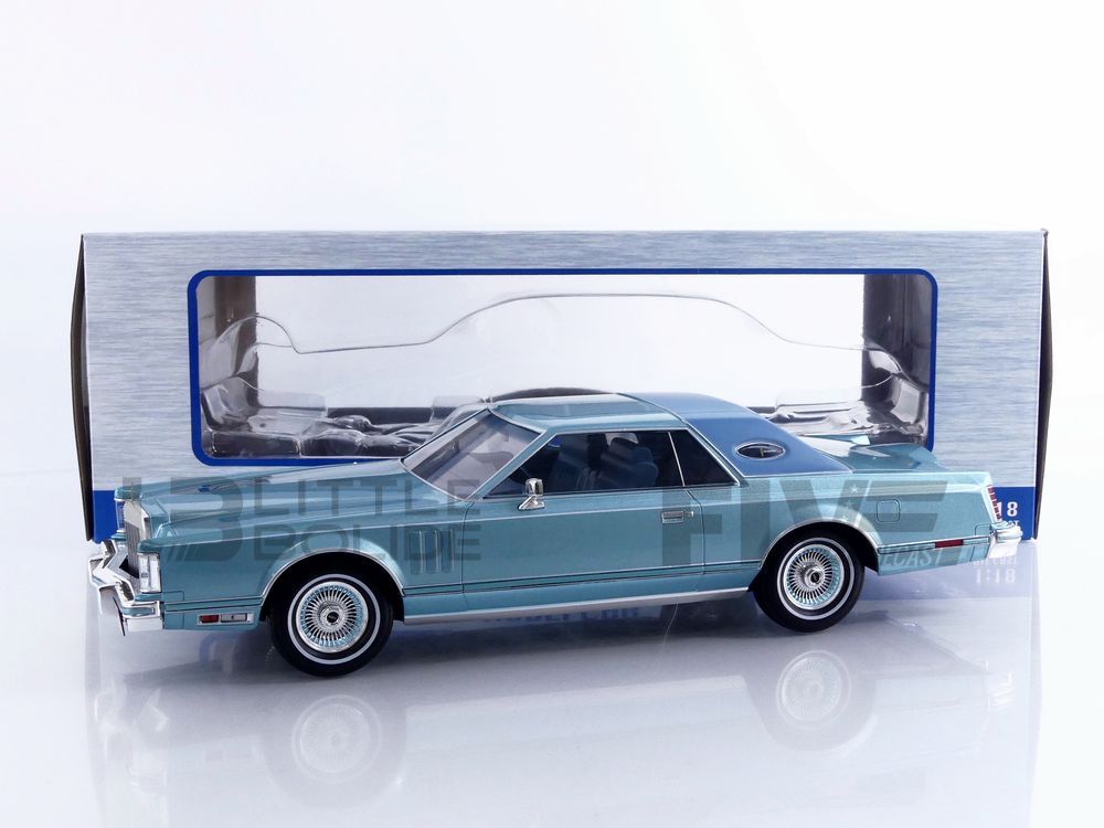No284 ミニカー1/18 Lincoln Continental Mk5 MCG 1/18 - LINCOLN CONTINENTAL MARK V - 1978 18369BL 4052176830550