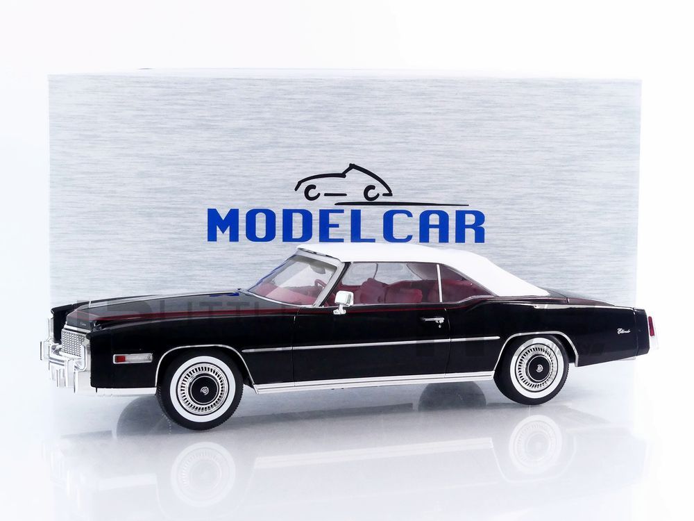 ミニカー MCG 1/18 Cadillac Eldorado Convertible MCG 1/18 - CADILLAC ELDORADO CONVERTIBLE - 1976 18473BK