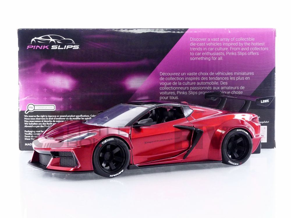 JADA TOYS 1/24 - CHEVROLET CORVETTE C8 LIBERTY WALK 36019